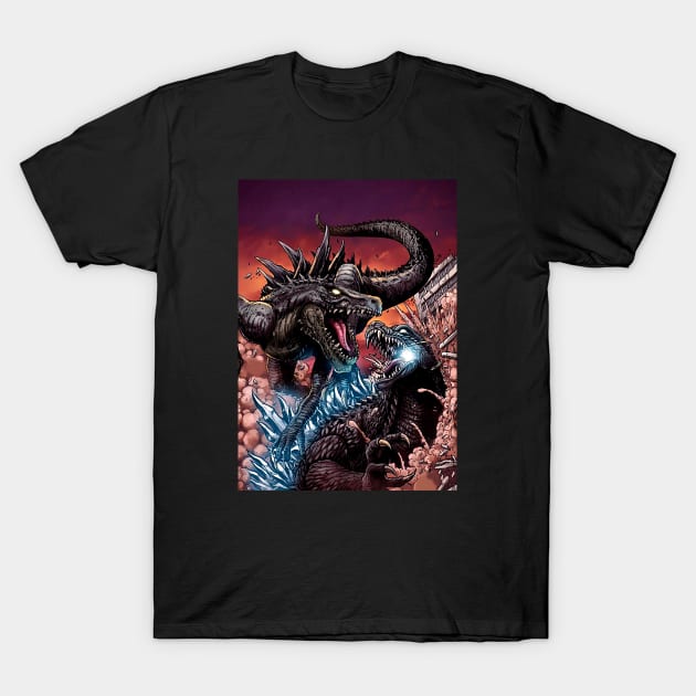 God Is Zilla T-Shirt by Bentonhio